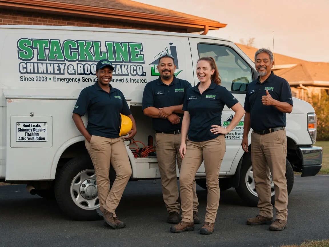 Chimney flashing repair company in Mingus, TX
